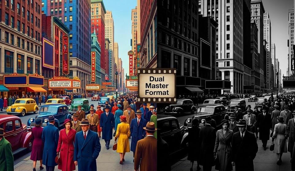 Authentic Monochromatic Aesthetics as Narrative Choice